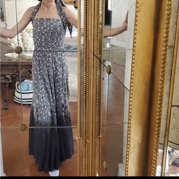 Nicholas K for Free People Boho Beaded Strapless Maxi Dress - Picture 15 of 16